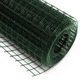Volierendraht 12x12mm 25m 100cm grün Maschendraht Draht Drahtgitter Käfigdraht