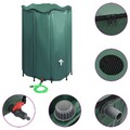  Wassertank mit Wasserhahn Regenwassertank Regentonne Faltbar 1250L PVC vidaXL