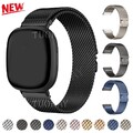 Milanese Metall Armband Für Fitbit Versa 3 4 Sense 2 1 Magnet Loop Uhrenarmband