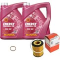 MAHLE Ölfilter 10 L MANNOL Energy Formula PD 5W-40 passend für Opel Corsa D S07
