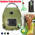 20L Solardusche Outdoor Dusche Campingdusche Pool Garten Brause Außendusche DE