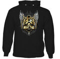 MUAY THAI KAPUZENPULLOVER UFC MMA Kampfkunst Training Top Fitnessstudio TIGER Handschuh Kämpfer Herren