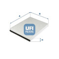 Innenraumfilter Partikelfilter 53.324.00 UFI für AUDI BENTLEY LAMBORGHINI