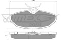TOMEX Brakes Bremsbelagsatz Scheibenbremse TX 19-54 für JAGUAR XJ X350 X358 TYPE