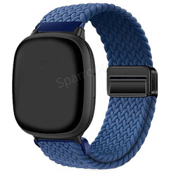 Magnet Nylon Armband Für Fitbit Versa 4 / Versa 3 / Sense 1 2 Sportband Ersatz