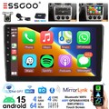 9" 4+64GB DAB+ Android 15 Autoradio ChatGPT Für Ford Focus MK7 C-Max Kuga Fiesta