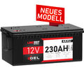 Gel Batterie 12V 230Ah Wohnmobilbatterie Solarbatterie Bootsbatterie 220Ah 200ah