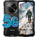 DOOGEE Fire7 5G Outdoor Smartphone Android 15 16GB+256GB 13000mAh 64MP Handy NFC