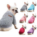 Winter Warme Haustier Hund Katze Fleece Weste Welpen Kleidung T-Shirt :