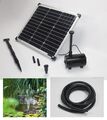 50W Solarpumpe  Teichpumpe Gartenteich Springbrunnen Pumpe Solar Teich Bachlauf