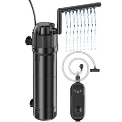 Aquarium Innenfilter Filter mit UVC 8W Wasserpflege Sauerstoff Aquarienfilter