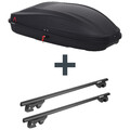 Dachbox G3 Spark 320 + Dachträger Menabo Sherman für Chevrolet Tahoe GMT400 Top