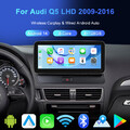 10.25" IPS Android Auto Autoradio Car Stereo Für Audi Q5 DAB GPS Carplay 8+128GB