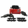 ZIMMERMANN Bremsbeläge für PORSCHE 911 991 3.0 3.4 3.8 PANAMERA 970 971 hinten