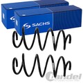 2X SACHS FAHRWERKSFEDERN VORNE PASSEND FÜR FIAT BRAVO LINKS+RECHTS