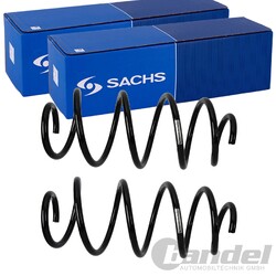 2X SACHS FAHRWERKSFEDERN VORNE PASSEND FÜR FIAT BRAVO LINKS+RECHTS