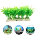  10 Pcs Künstliche Wasserpflanzen Graslandschaftsdekor Simulationsgras