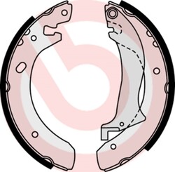 BREMBO Bremsbackensatz S 44 504 für FREELANDER LANDROVER L314 1 Soft Top 16V 4x4