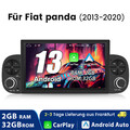 2+32G Carplay 7" Autoradio Für Fiat Panda 2013-2020 Auto Android 13 GPS Navi RDS