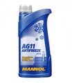 Mannol 4111 AG11 Antifreeze Kühlerfrostschutz 1L AFNOR FRANCE NF R15-601
