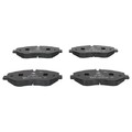 1x Ceramic Bremsbelagsatz, Scheibenbremse ATE 13.0470-4884.2 passend für