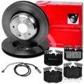 brembo BREMSSCHEIBEN + BELÄGE VORNE passend für BMW 5er G30 G31 Limo + Touring
