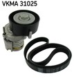 SKF Keilrippenriemensatz VKMA 31025 für VW GOLF LEON CADDY OCTAVIA SEAT SKODA XL