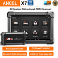 ANCEL X7 KFZ Diagnosegerät Auto OBD2 Scanner ALLE SYSTEM Bluetooth Fit Für VW DE