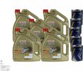 25L Motoröl Castrol EDGE Titanium FST 5W-30 LL 5xMotor Flush