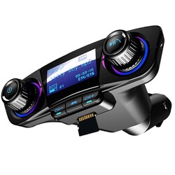 Bluetooth FM Transmitter Auto MP3-Player Handsfree Wireless Radio Audio Adapt...