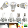 GU10 LED Lampe E27 E14 COB Glühbirne Energiesparlampen Spot Strahler 9W 12W 15W