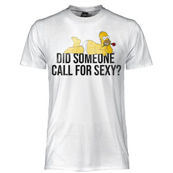 T-Shirt Simpsons Original Offiziel Homer 100% Baumwolle Jersey T-Shirt