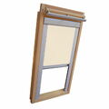 Verdunkelungsrollo ALU Thermo für Velux Dachfenster VU/VL Y/VKU - creme