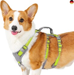 Huntboo Sicherheitsgeschirr Hund Ausbruchsicher, Panikgeschirr für Hunde, 