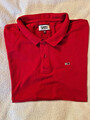 Tommy Hilfiger Herren Poloshirt Kurzarm Gr. XL -Rot