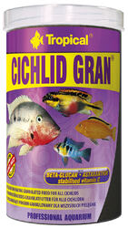 Tropical Cichlid Gran Granulat 1000 ml Barschfutter Cichlidenfutter Malawi 