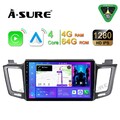 4+64G Android 15 Autoradio Für Toyota RAV4 2013-2018 GPS WIFI Apple CarPlay RDS