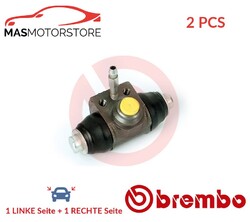 RADBREMSZYLINDER TROMMELBREMSE PAAR HINTEN BREMBO A 12 217 2PCS P NEU