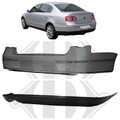 Stoßstange hinten + Diffusor für VW Passat B6 3C Limousine 2005-2010 Stoßfänger