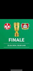 DFB Pokal Finale / 1. FC Kaiserslautern - Bayer 04 LeverkusenKategorie 2 / Block 23.1