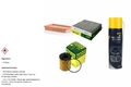 MANN-FILTER Filtersatz MANNOL Klimareiniger passend für Fiat 500 0.9