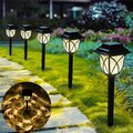 6er Solarleuchten Außen Garten Deko für Balkon LED Solar leuchten Solarlampe Set