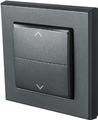 Homematic IP Tasterwippe für Markenschalter – mit Pfeilen anthrazit HmIP-BRA-A
