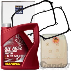 HYDRAULIKFILTER FILTER+ATF ÖL 4GANG AUTOMATIK AG4 passend für AUDI VW SKODA SEAT