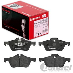 brembo BREMSBELÄGE VORDERACHSE passend für MINI R50 R52 R53 COOPER ONE CABRIO