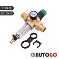 Rückspülfilter mit Manometer Druckminderer Feinfilter Wasserfilter Vorfilter