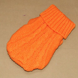Strickpullover Winterjacke Hundemantel Strickpullover Hundekleidung War ^