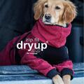 Dryup Body Zip Fit Bordeaux Hundebademantel 