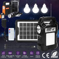 Tragbar Mobile Powerstation Camping Solargenerator Stromspeicher mit Solarpanel