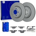 ATE BREMSSCHEIBEN 345mm + BELÄGE HINTEN passend für BMW 7er E65 E66 745i 740d
